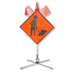 Spring Stand and Roll-Up Traffic Sign Sets