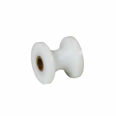 Cable Sheave 2-1/4" Wide X 2-3/8" Diameter., Plastic w/ Bushings