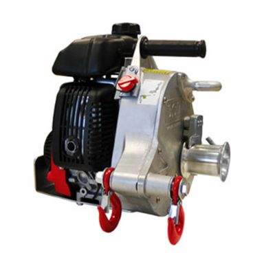 Gas powered high speed, cable pulling winch. Max. pulling force: 700lb.