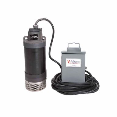 V-Power Water Pump, 5HP, 230V, 3 Phase, 3" NPT Disc.