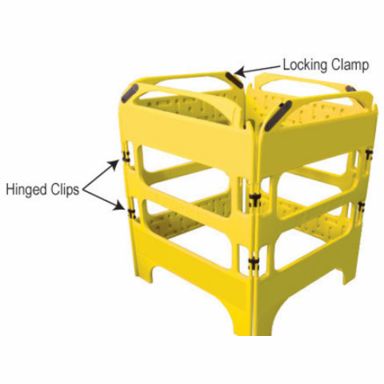 Safegate with 4 Yellow Panels