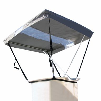 Bucket Tent, 48" x 48", Canopy Roof Window, No Walls