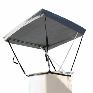 Bucket Tent, 48" x 48", No Canopy Roof Window, No Walls